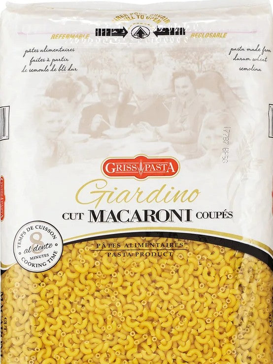Giardino Macaroni Cut (1kg Pack)