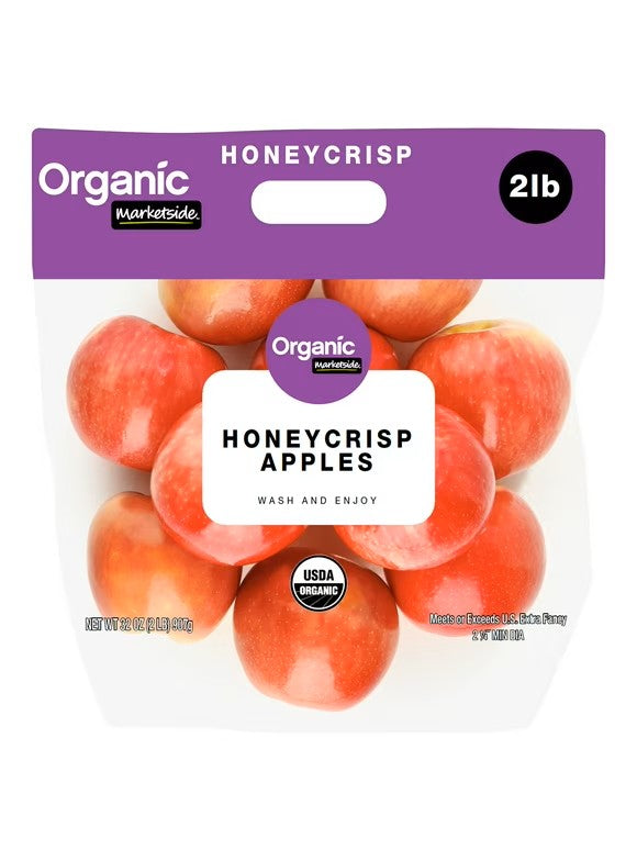 Apple HoneyCrisp Organic (2lb/bag)