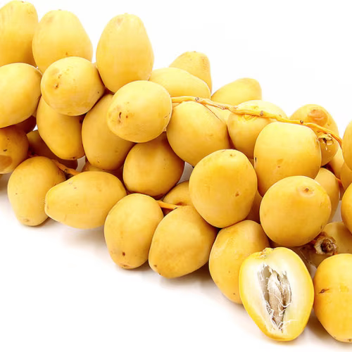 Fresh Yellow Dates ( per pound)