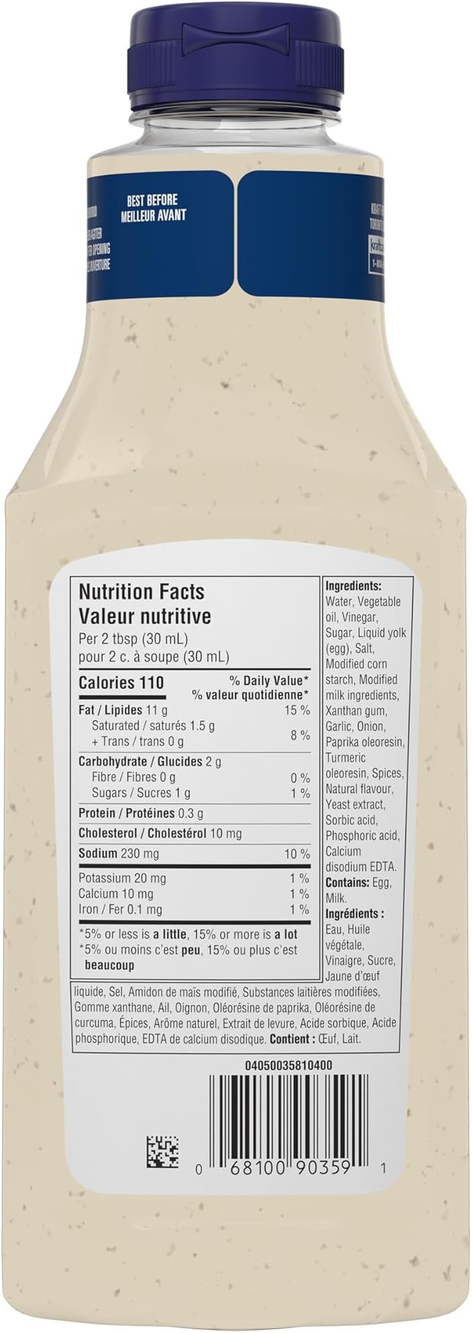 Kraft Rancher's Salad Dressing(425 ml Bottle)
