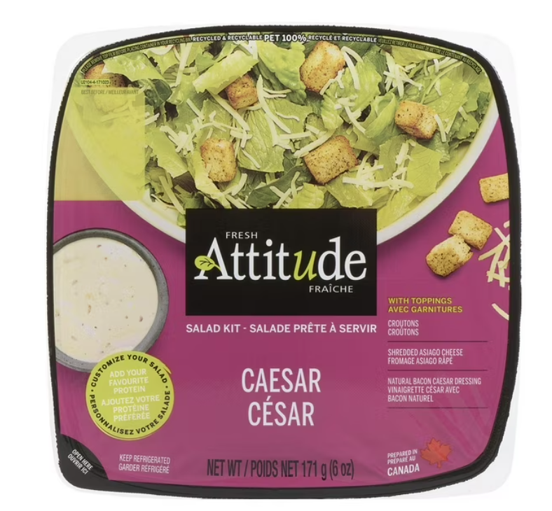 Ceasar Salad Attitude Brand 6oz