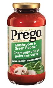 Prego Pasta Sauce (Mushroom & Green Pepper)