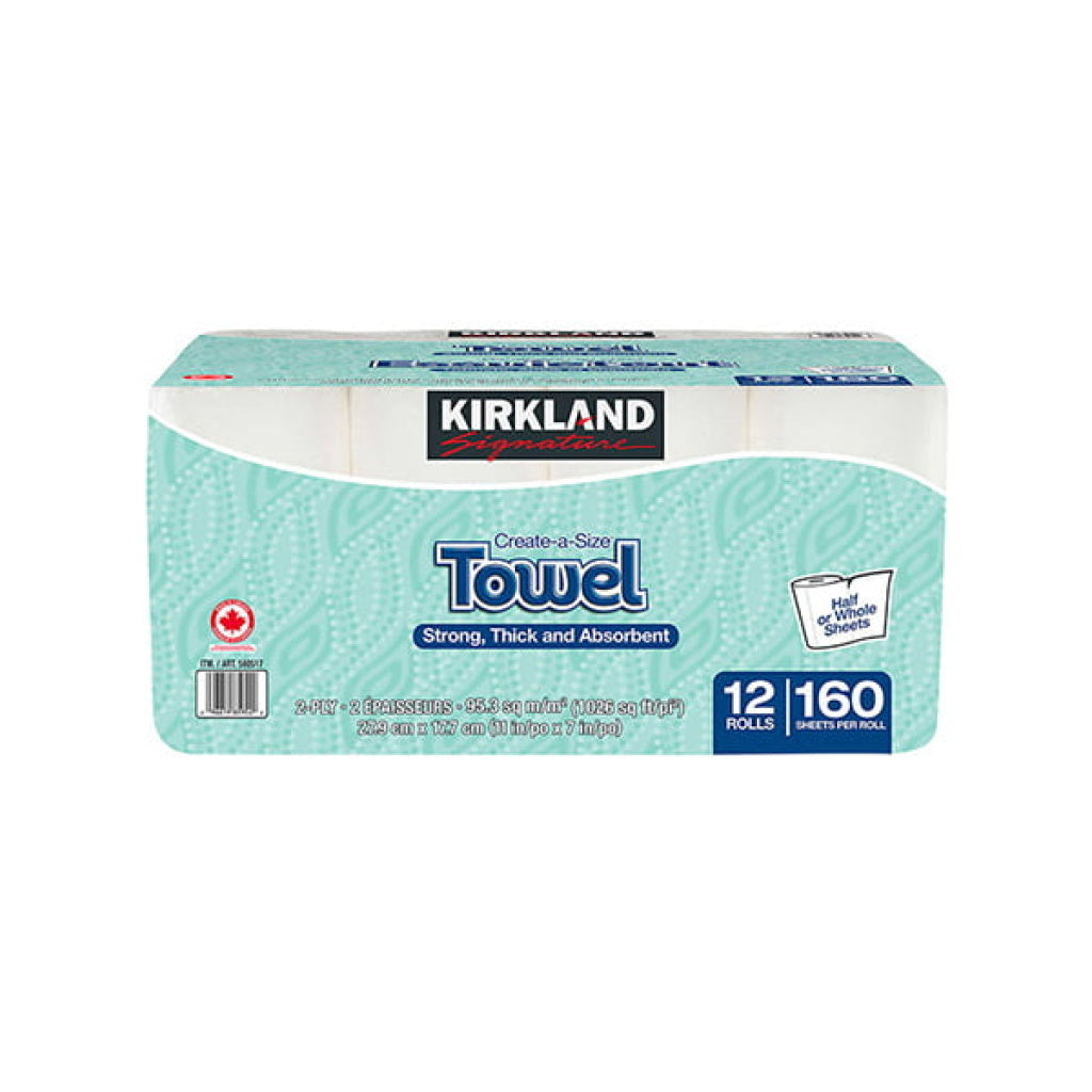 Kirkland Paper Towels 2-ply (12-pack)