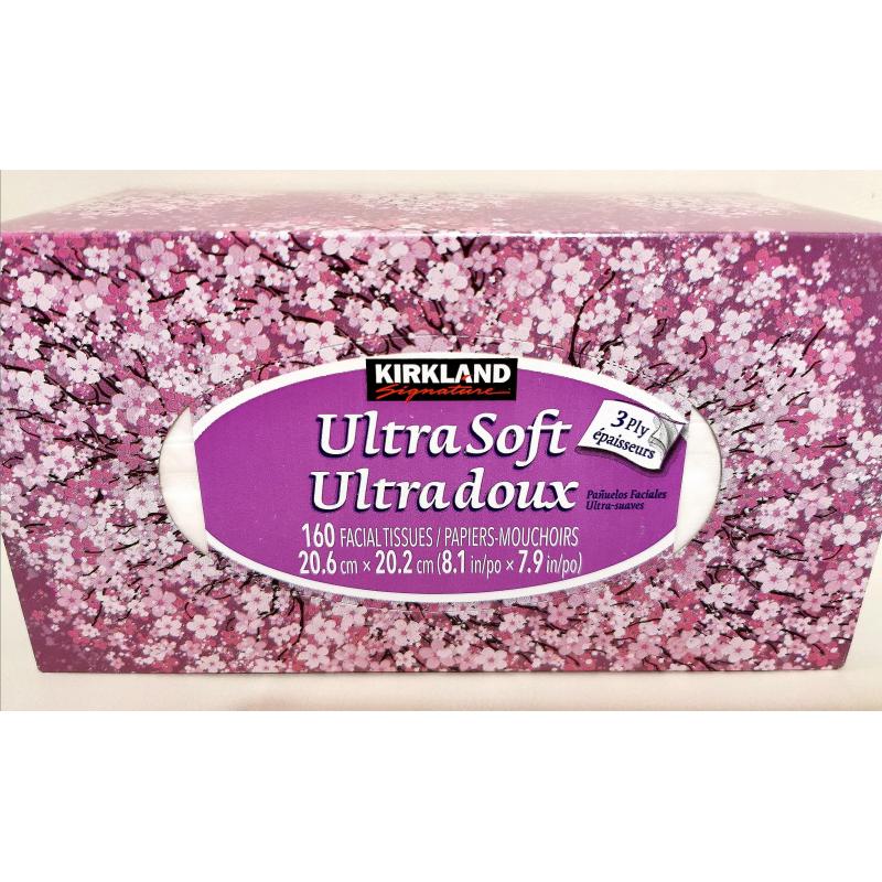 Kirkland Ultra Facial Tissue (per box)