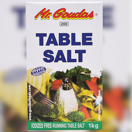Iodized Table Salt 1kg