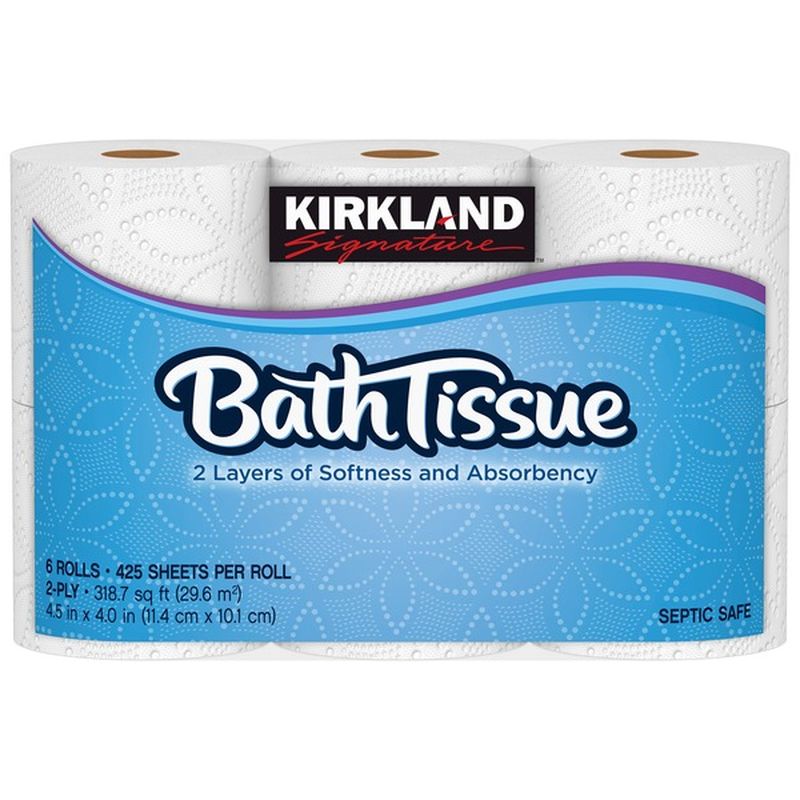 Kirkland Toilet paper (6 Rolls/Pack)