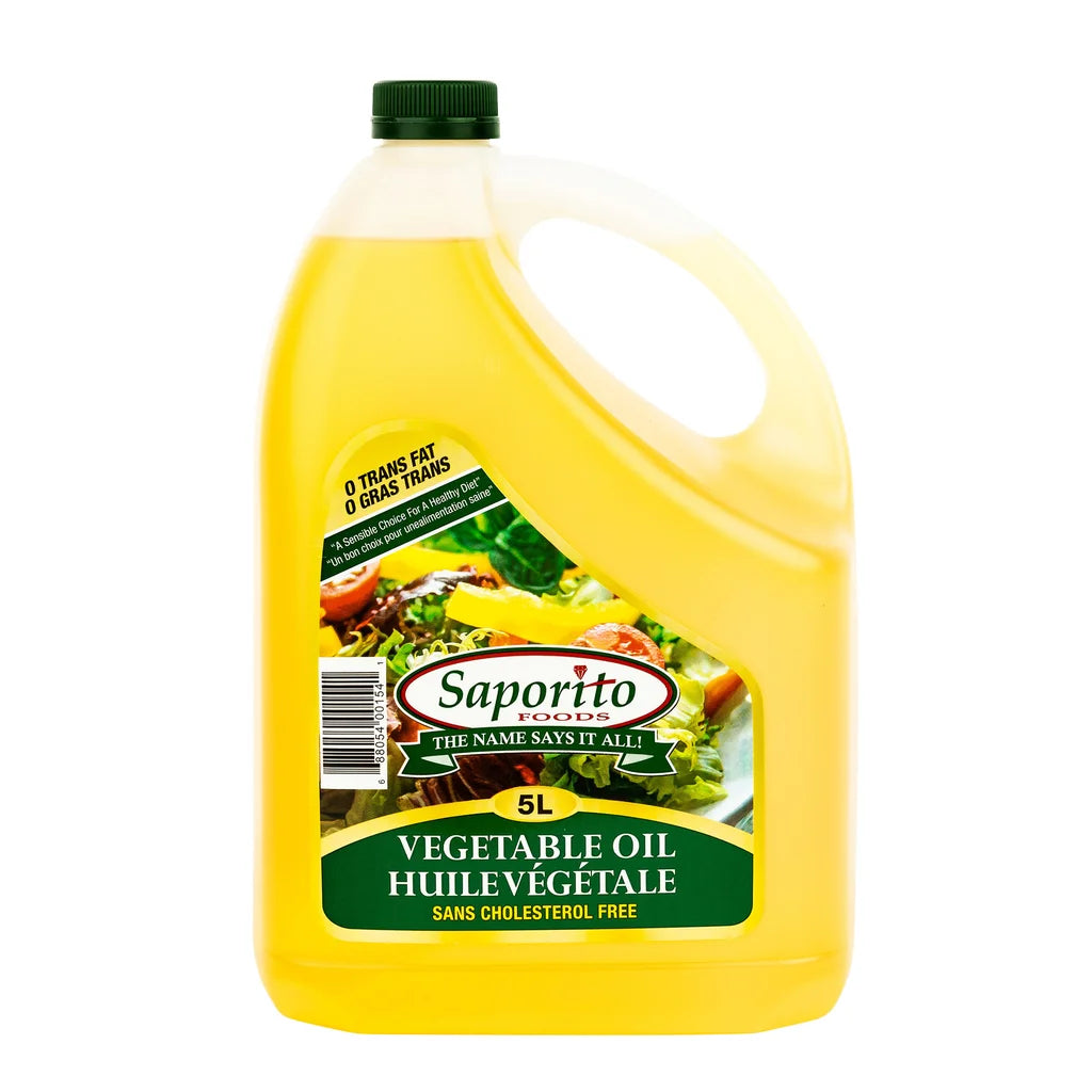 Saporito Vegetable Oil-5L