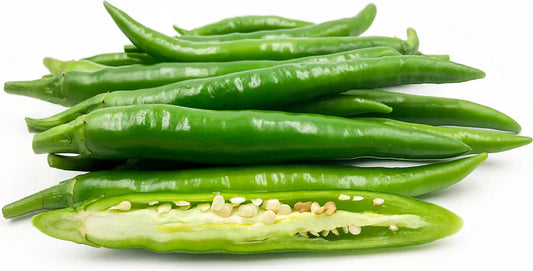 Peppers (Long Hot Green) (per pack)