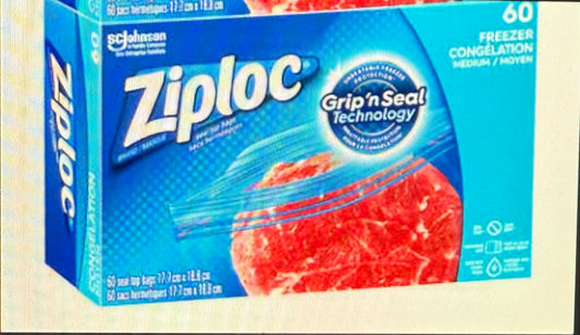 Ziploc Medium-60counts
