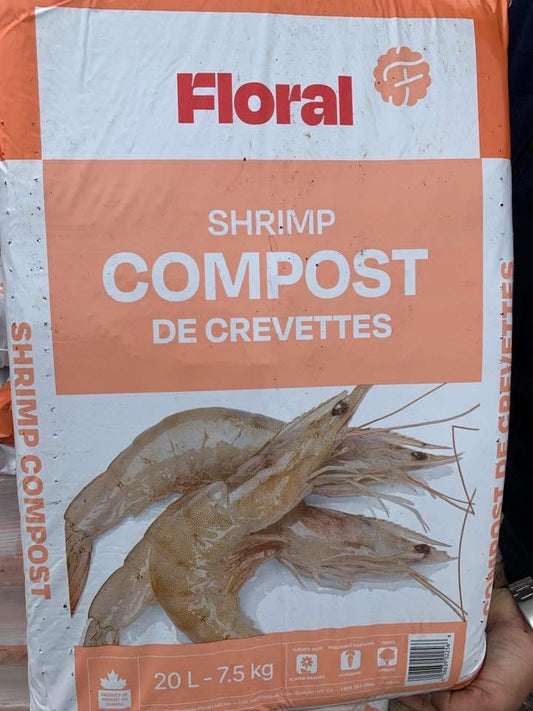 Shrimp Compost (7.5kg/bag)