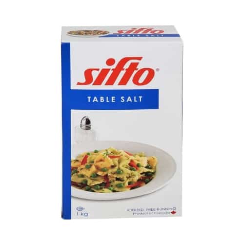 Sifto Table Salt (1kg box)