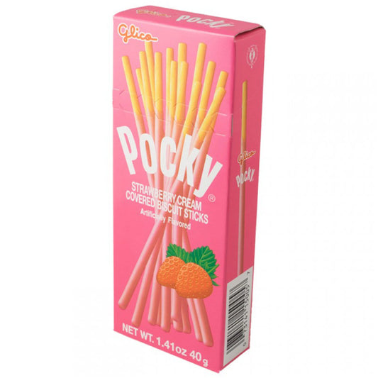 Pocky Strawberry (Biscuit Stick)(33g)