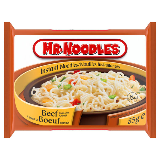 Mr. Noodles Beef Flavor Instant Noodles