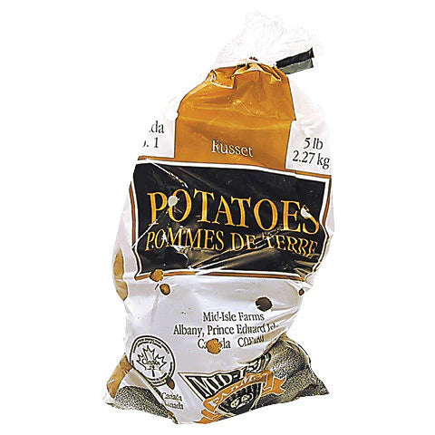 Potato Russet (5lbs/bag)