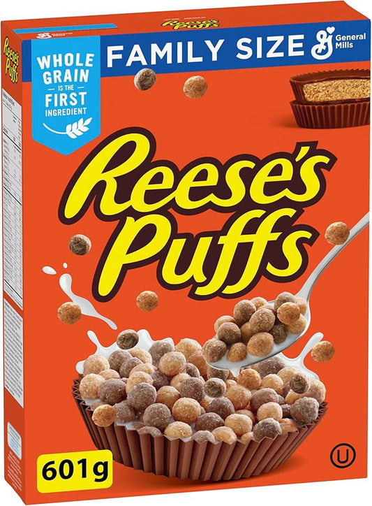 Reese's Puffs-Cereal ( Family Size 601g)