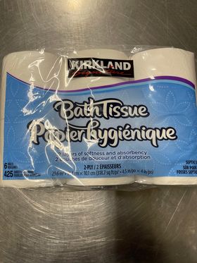 Kirkland Toilet paper (6 Rolls/Pack)